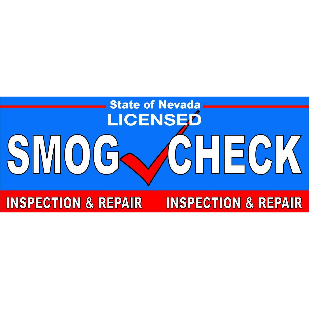 NEVADA SMOG CHECK BANNER INSPECTION & REPAIR NVB2