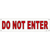 PANEL SIGN DO NOT ENTER #PM2