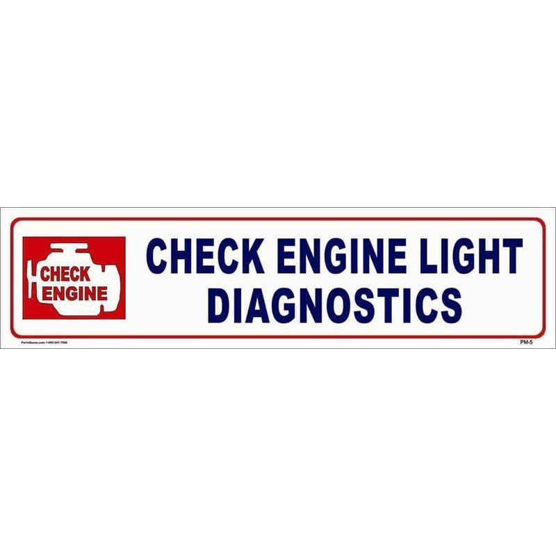 PANEL SIGN CHECK ENGINE #PM5