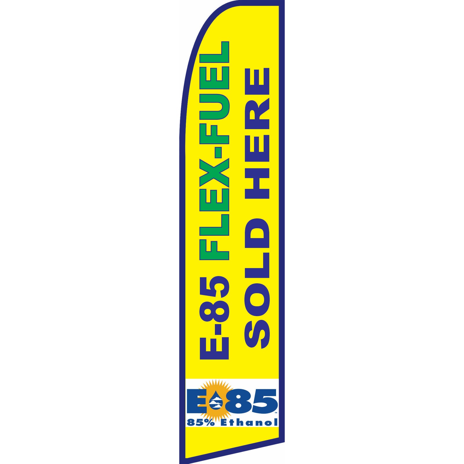 SF-PQ85 E-85 FLEX FUEL SWOOPER FLAG