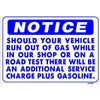 ROAD TEST GAS SIGN #AP59