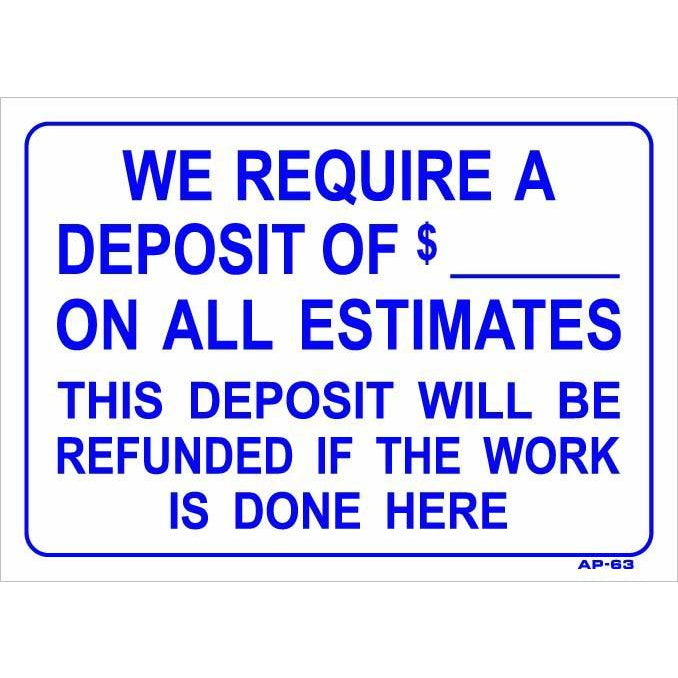 DEPOSIT REQUIRED #AP63