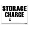STORAGE CHARGE $ SIGN #AP88
