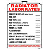 RADIATOR LABOR RATE #RAD4