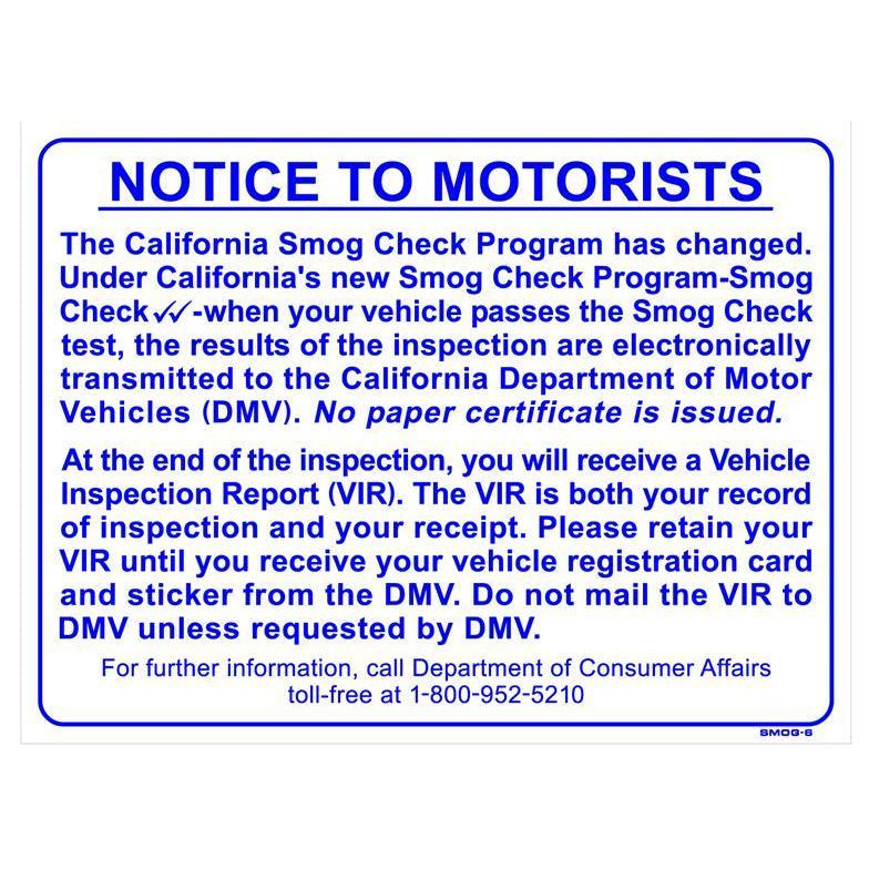 PAPERLESS CERTIFICATE SIGN #SMOG6