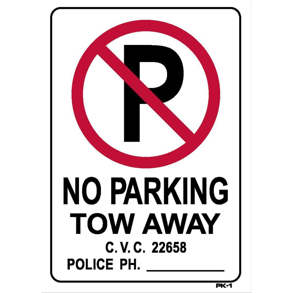NO PARKING #PK25