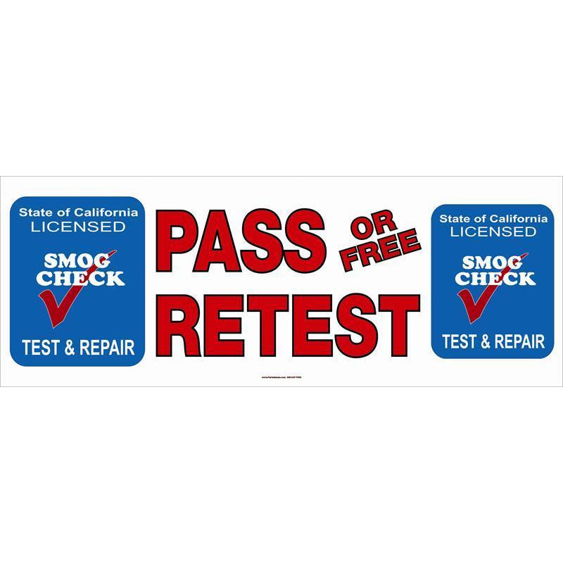 PASS OR FREE RETEST BANNER # SB2