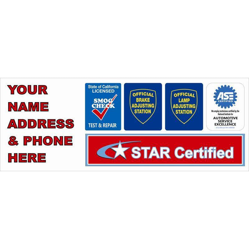 CUSTOM BANNER - YOUR WORDS  #SB80