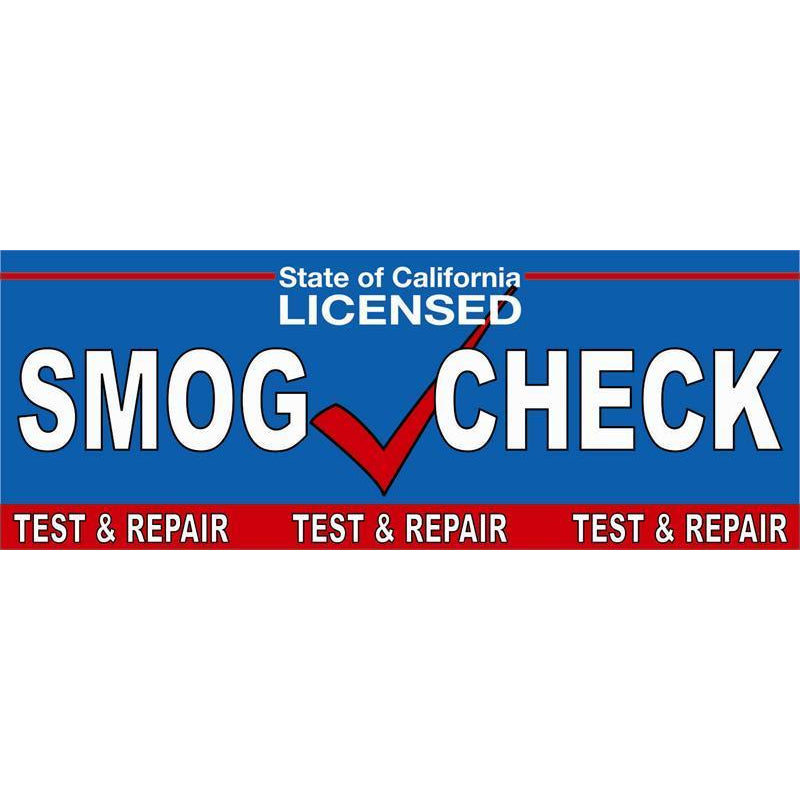 TEST & REPAIR SMOG BANNER # SB82