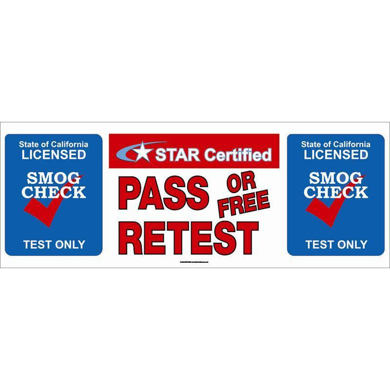 STAR CERTIFIED PASS/ FREE RETEST BANNER #SBSTAR3TO