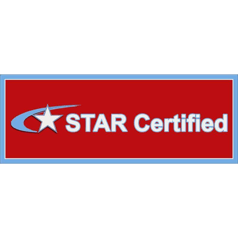 STAR CERTIFIED BANNER #SBSTARCERTBORDER