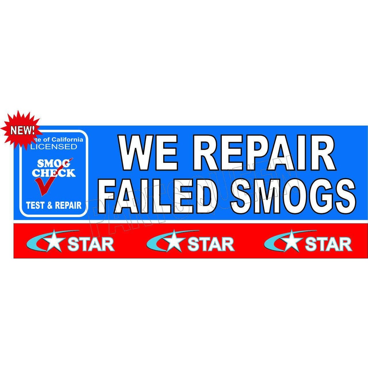 REPAIR FAILED SMOG BANNER # SB941