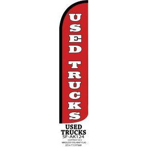 USED TRUCKS WINDLESS SWOOPER FLAG # W-SF-AK124