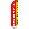 OIL CHANGE LUBE & FILTER WINDLESS SWOOPER FLAG # W-SF-B46