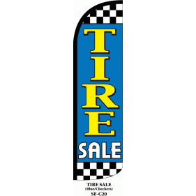 TIRE SALE WINDLESS SWOOPER FLAG # W-SF-C20