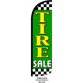 TIRE SALE WINDLESS SWOOPER FLAG # W-SF-C21