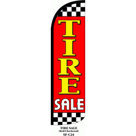 TIRE SALE WINDLESS SWOOPER FLAG # W-SF-C24