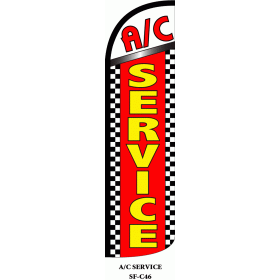 A/C SERVICE WINDLESS SWOOPER FLAG # W-SF-C46