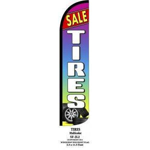 TIRE SALE WINDLESS SWOOPER FLAG # W-SF-JL2
