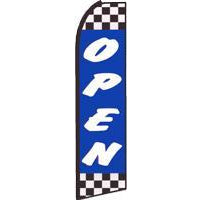 OPEN SWOOPER FLAG # SFOPEN BLUE