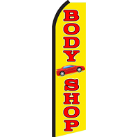BODY SHOP SWOOPER FLAG # SF-RD6