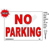 Stake Sign Kit No Parking