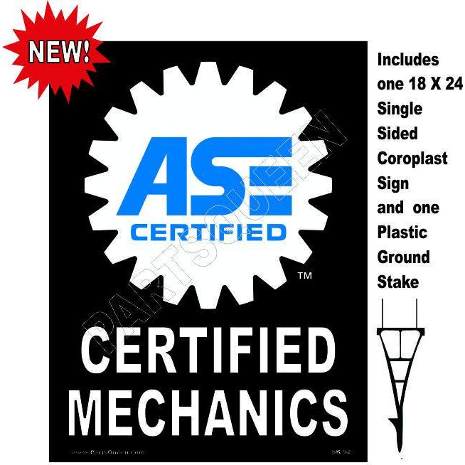 Stake Sign Kit ASE