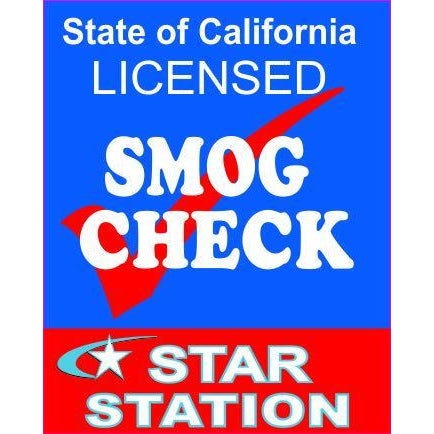 STAR CERTIFIED SMOG SIGN #DS250
