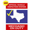 TEXAS STATE INSPECTION SIGN TXS1