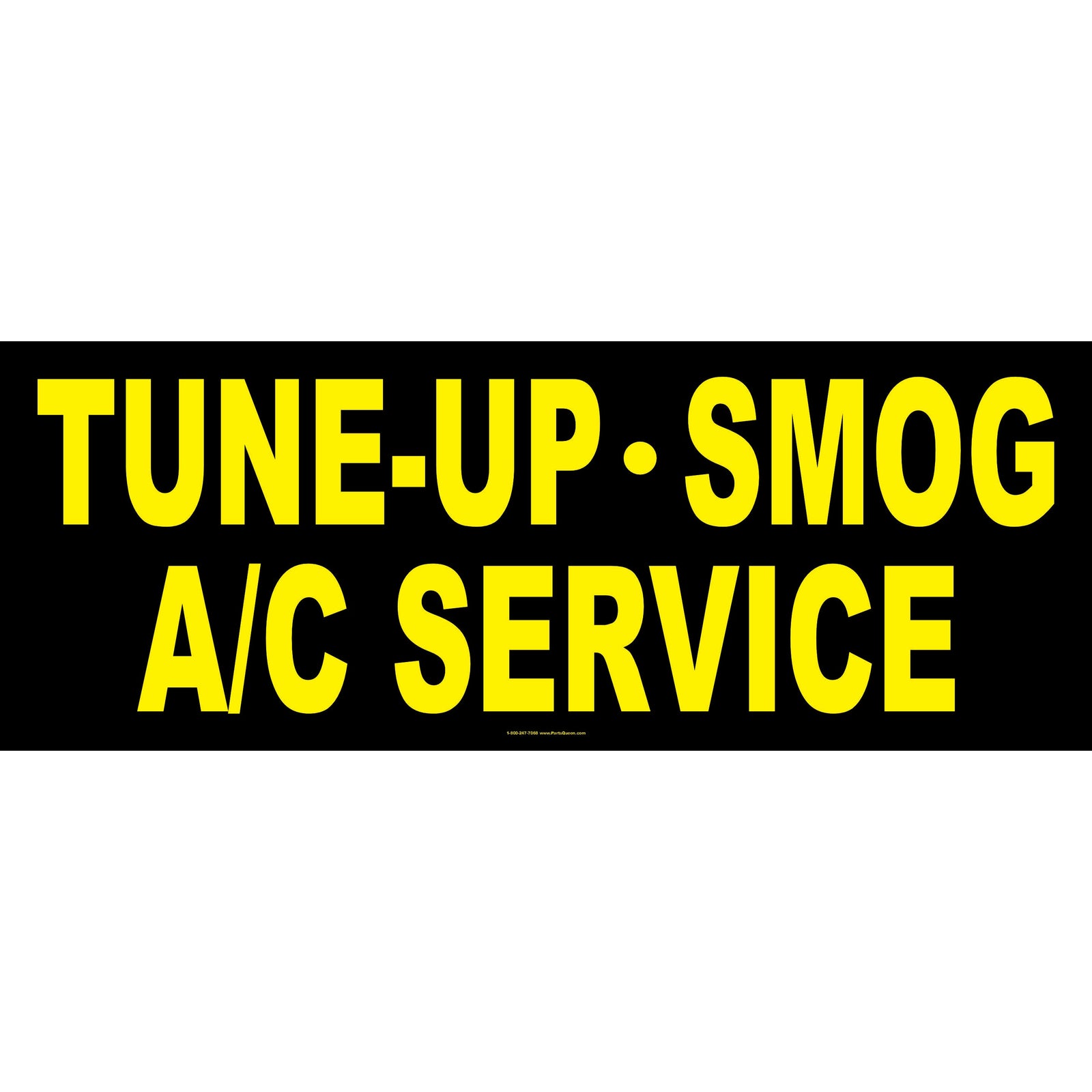 TUNE-UP SMOG A/C SERVICE BANNER AB-229