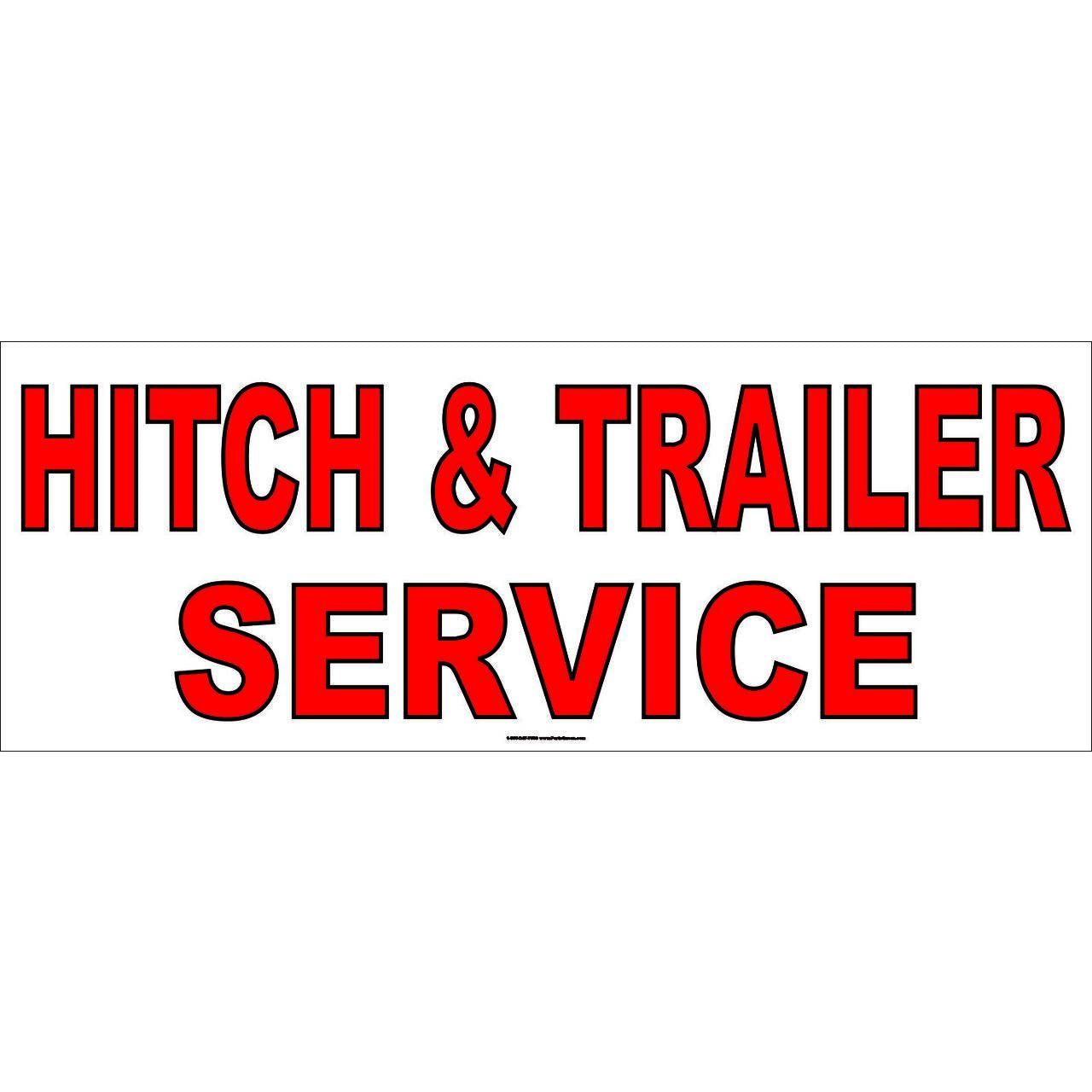 HITCH & TRAILER BANNER AB701