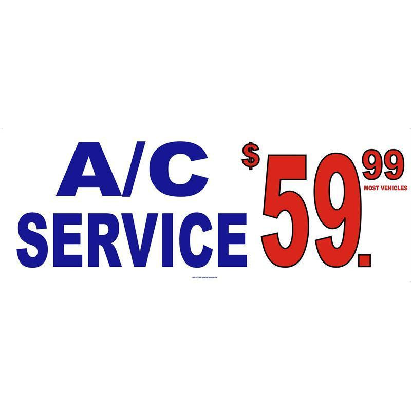 A/C SERVICE $ #AB03