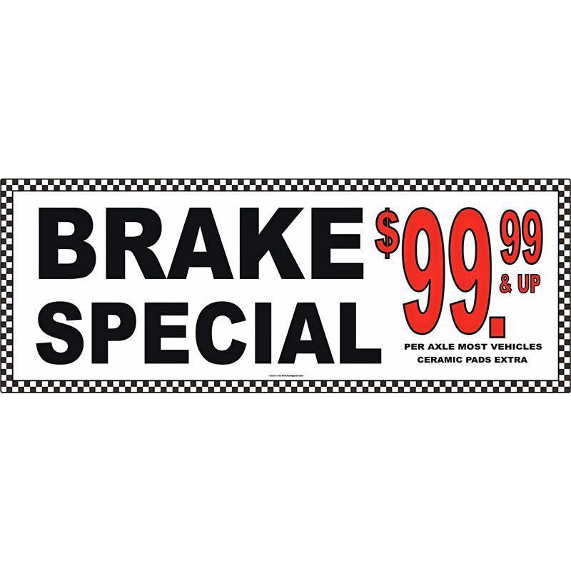 BRAKE SPECIAL BANNER #AB11CHK
