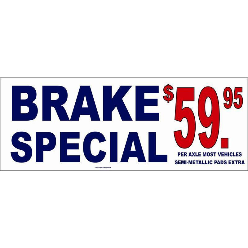 BRAKE SPECIAL BANNER #AB11