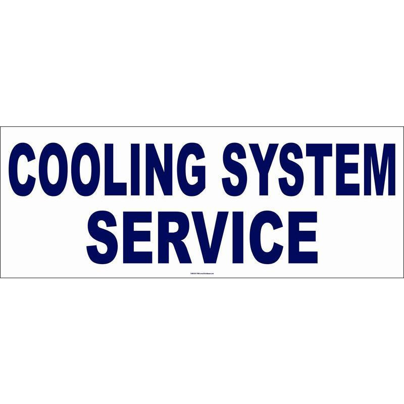 COOLING SYSTEM BANNER #AB186