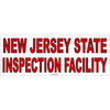 NEW JERSEY INSPECTION BANNER #AB190NJ