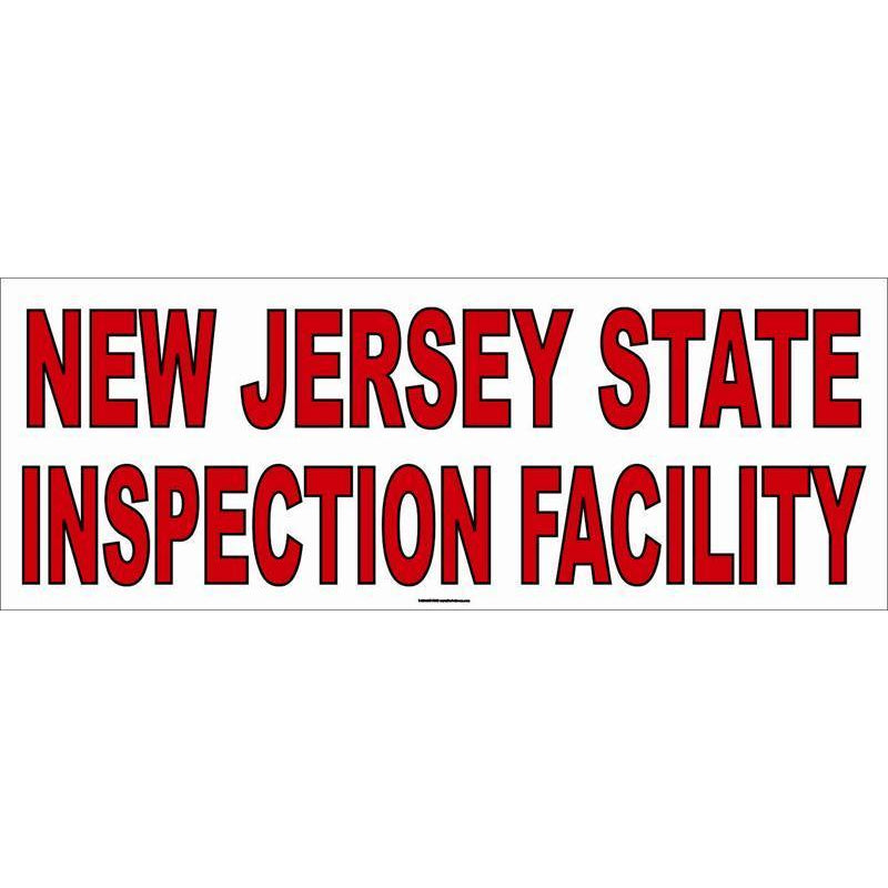 NEW JERSEY INSPECTION BANNER #AB190NJ