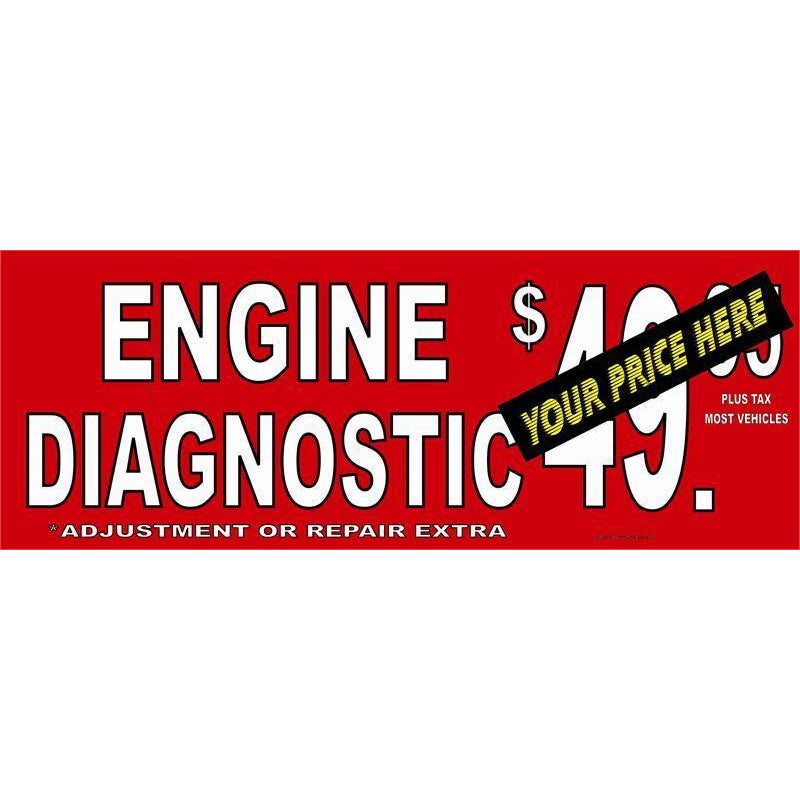ENGINE DIAGNOSTIC BANNER #AB218