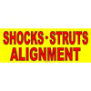 SHOCKS STRUTS ALIGNMENT BANNER  AB230