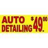 AUTO DETAIL PRICED BANNER #AB255 !!!