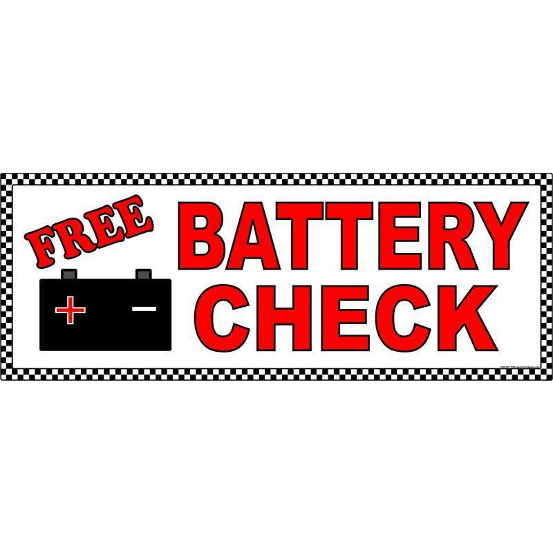 BATTERY CHECK BANNER AB308CHK