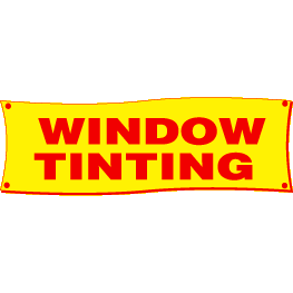 WINDOW TINTING BANNER #AB187W