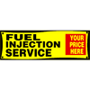 FUEL INJECTION SERVICE BANNER #AB18