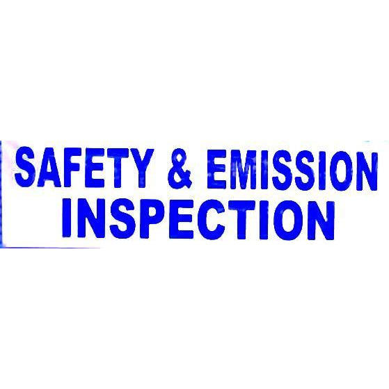SAFETY & EMISSION BANNER #AB212