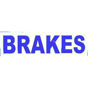 BRAKES BANNER #AB67