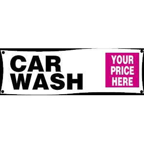 CAR WASH BANNER $    #AB43