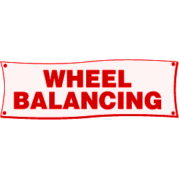 WHEEL BALANCING BANNER AB82