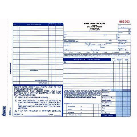 Repair Work Order - 500 QTY#ARO-659-3