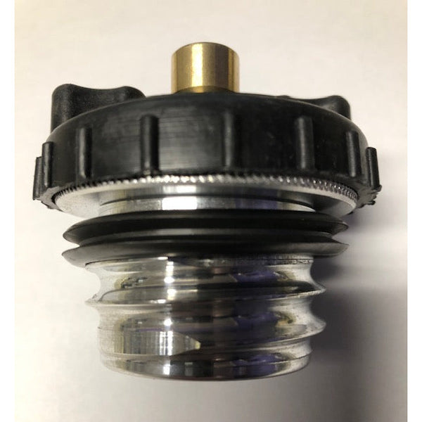 BLACK EVAP CAP TEST 105-METAL SMOG CHECK PARTS - Parts Queen