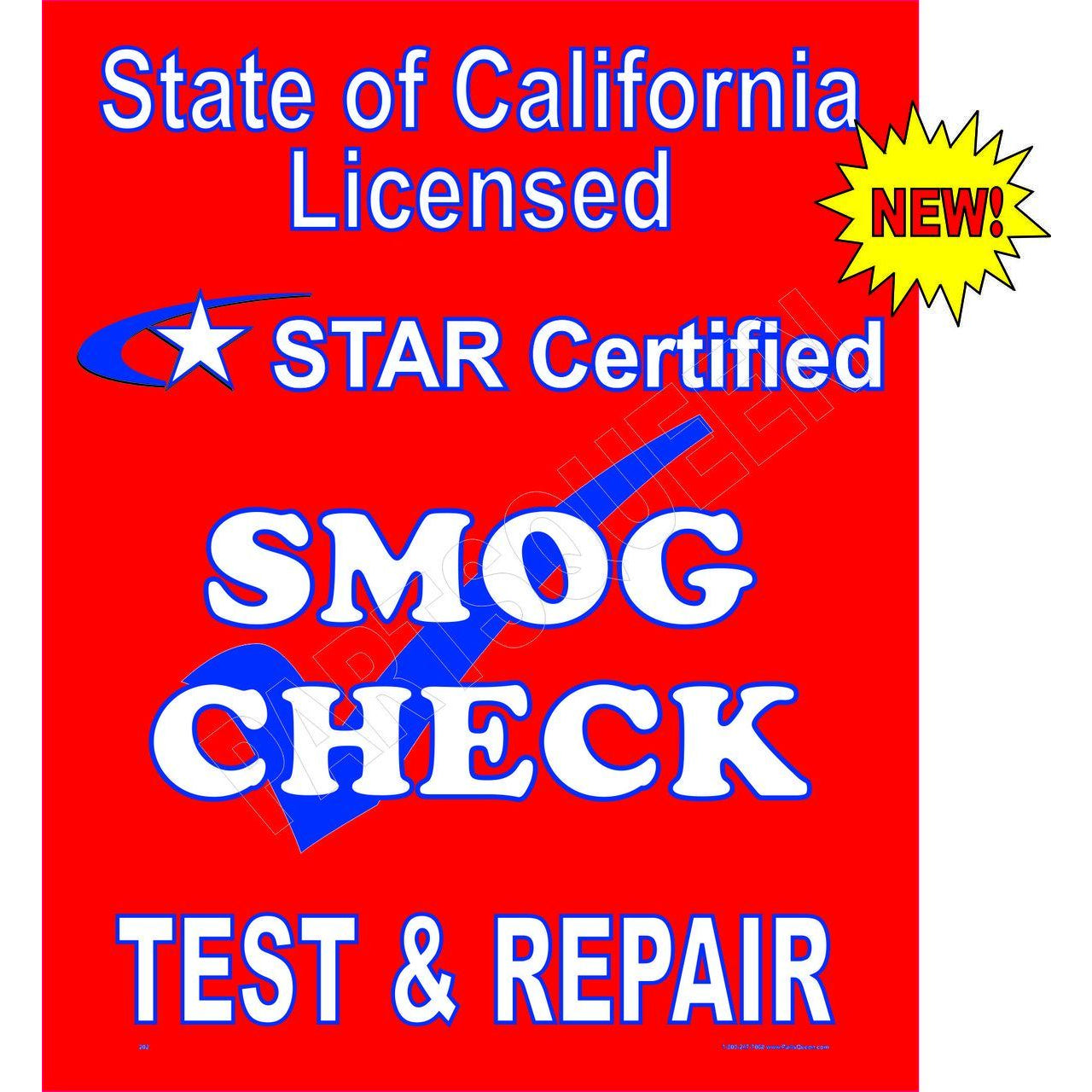 STAR CERTIFIED TEST & REPAIR SHIELD # DS202
